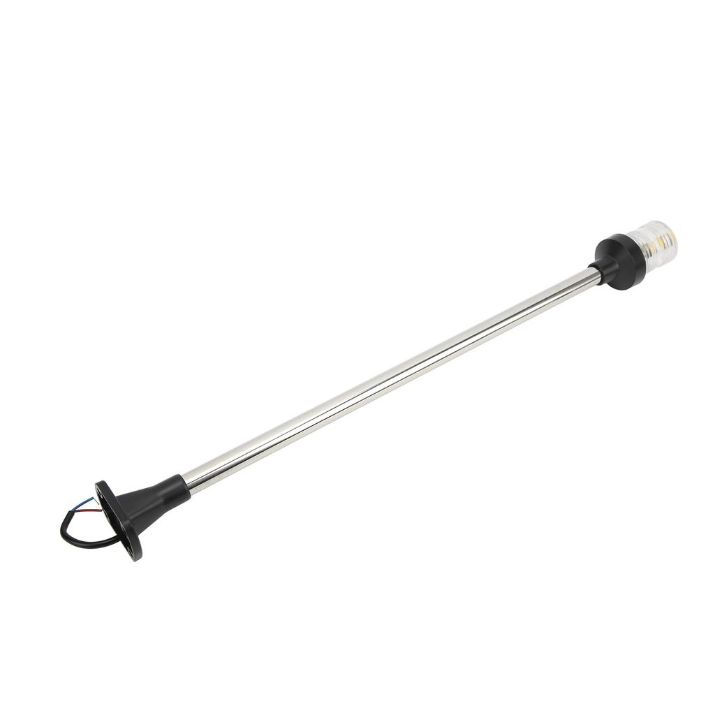 5W 5000K 24 Inches LED Anchor Navigation Lights 360 Degree All Round Anchor Stern Lamp DC12V 24V