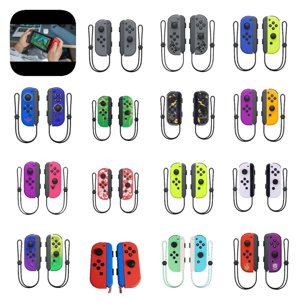3 Wireless Splatoon Controller L R Pair Compatible For Nintendo Switch Con Joy