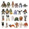 Italian Brain Rot Horror Figures - Collection of 24 Crazy and Fantasy Memetic Creatures, 3.5-5.5cm Tall (Color Box Packaging)