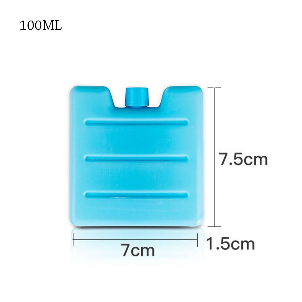 Blue Ice Crystal Box PE Refrigerated Shipping Cooling Box New Ice Box Food