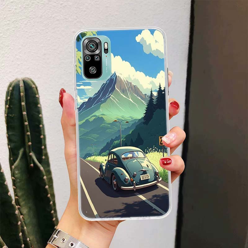 Классический Винтажный Старый Ретро Автомобиль Для Xiaomi Poco X6 X3 Nfc X5 X4 F6 F5 Pro Чехол Для Телефона F4 Gt F3 F2 F1 M5S M4 M3 M2 5G Fundas Coque X