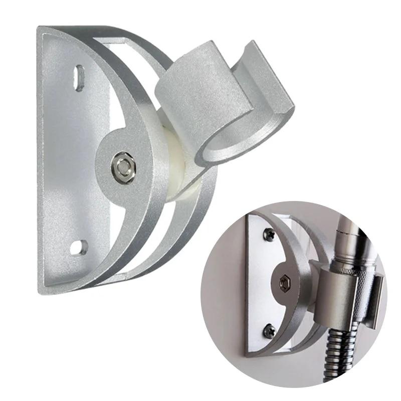 Aluminum Shower Sprinkler Head Holder Bathroom Accessories Wall Socket Mount Sprayer Practical Bracket
