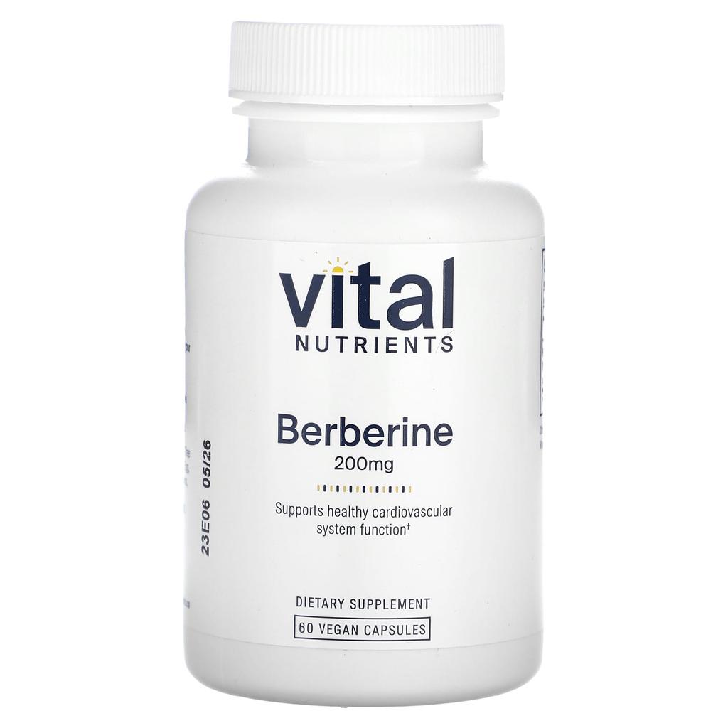 Berberine, 200Mg, 60 Veggie Capsules