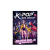 Раскраска «Охотники на демонов K-Pop» для детей с милыми мультяшными иллюстрациями и страницами для эскизов