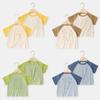 Детская одежда, повседневная модальная футболка с короткими рукавами, летняя одежда для мальчиков и девочек, летние топы с половиной рукавов для маленьких детей