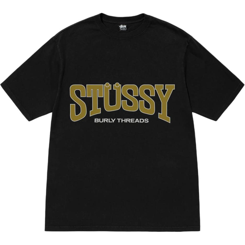 Stussy Пигментированная футболка Burly Threads 1905027