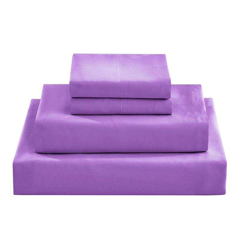 Extra Deep Pocket King Size Sheets Sets Fits Mattress Cover Split Head Flex King Sheet Set Bed Sheets Double Brushed Easy Fit 4 Piece Set FlexTop