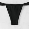 Split Sexy Swimsuit Tube Top Bikini Suit