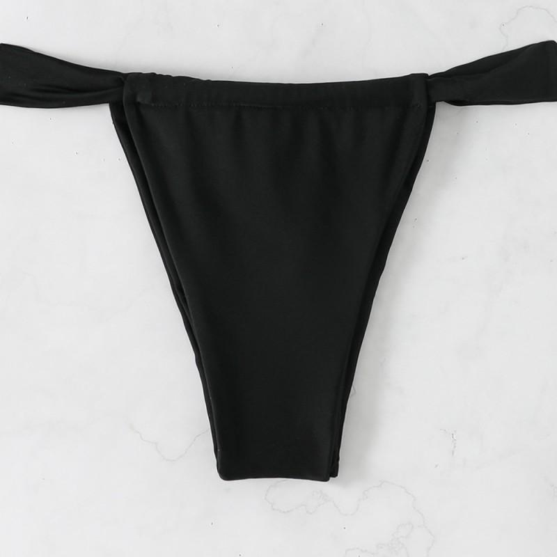 Split Sexy Swimsuit Tube Top Bikini Suit