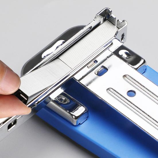 Офисный степлер, вращающийся на 360 градусов, прочная конструкция, 25 листов, степлер для переплета, товары для дома