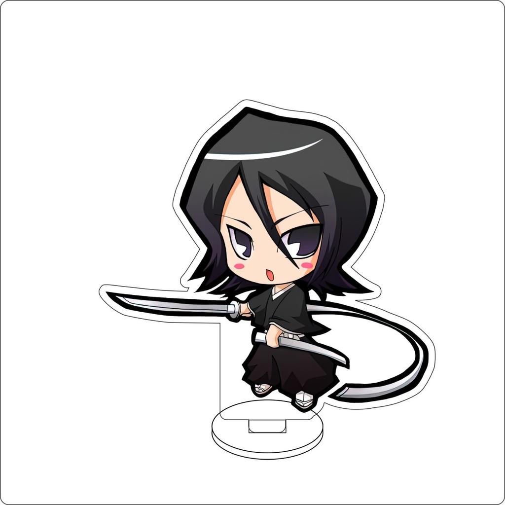 10 см Аниме BLEACH Фигурка Подставка Модель Грэммджоу Джагерджак/Урахара Киске/Куросаки Ичиго Милый Декор для Стола Стоячий Знак Подарки