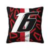 Charles Leclerc Poster Racing Car Pillowcase Soft Fabric Cushion Cover Decoration Throw Pillow Case Cover Home Square X