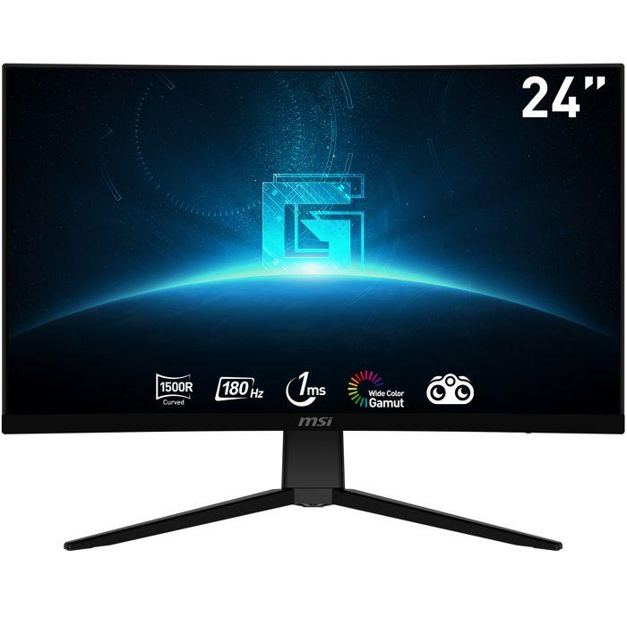 Ecran gamer incurvé msi g2422c - écran led - fhd - 24"