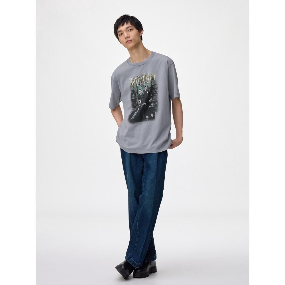 GU by Uniqlo Washed Graphic T Harry poTTer