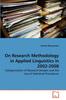Книга On Research Methodology In Applied Linguistics In 2002-2008