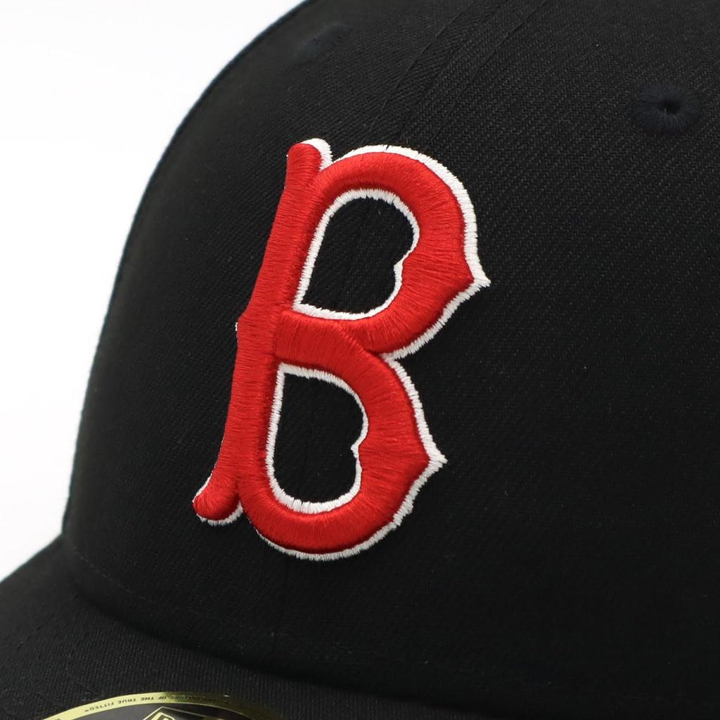 New Era LP 59FIFTY Cap by MLB Boston Red Made Exclusively for UNDER VISOR and and Also a 5950 Baseball Cap Perfect for Spring and Summer Popular