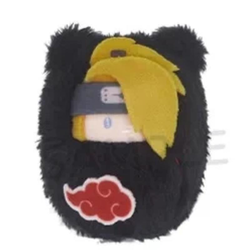 Naruto Sasuke Sakura Palm Zoo Plush Dumpling Dolls Anime Merchandise Palm Zoo Swaddle Plush Dolls Holiday Gifts Plush Charm