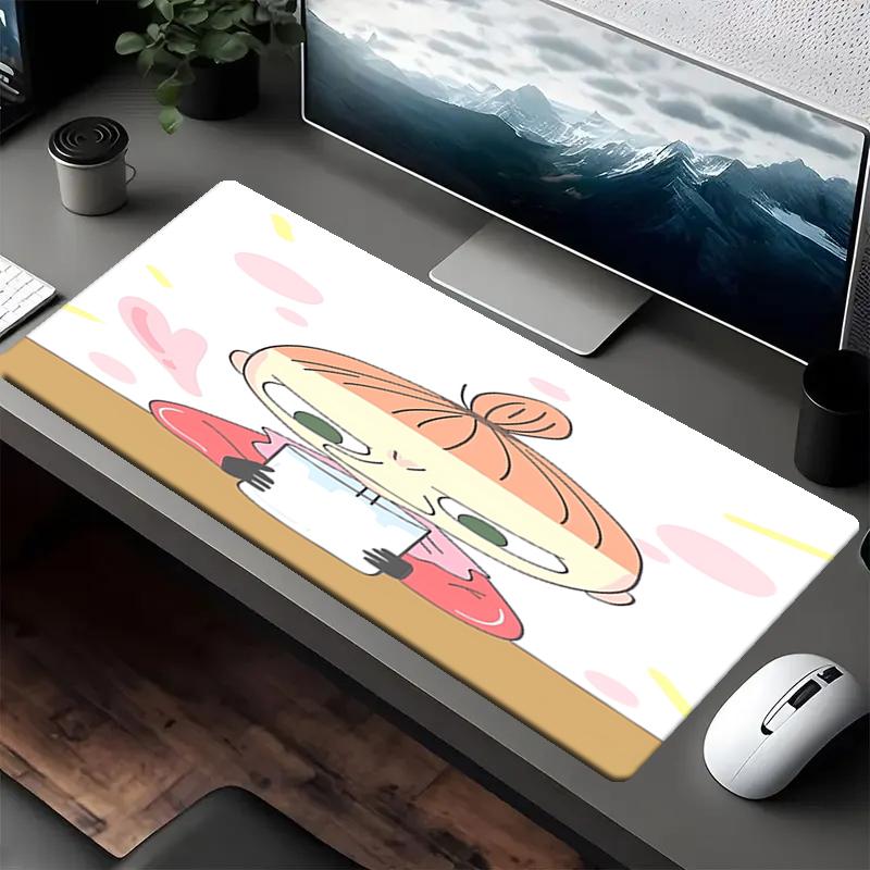 Little My Theme Mouse Pad, Non Slip Rubber Base, Multifunctional Office & Home Decor, Perfect for Workspace Personalization.