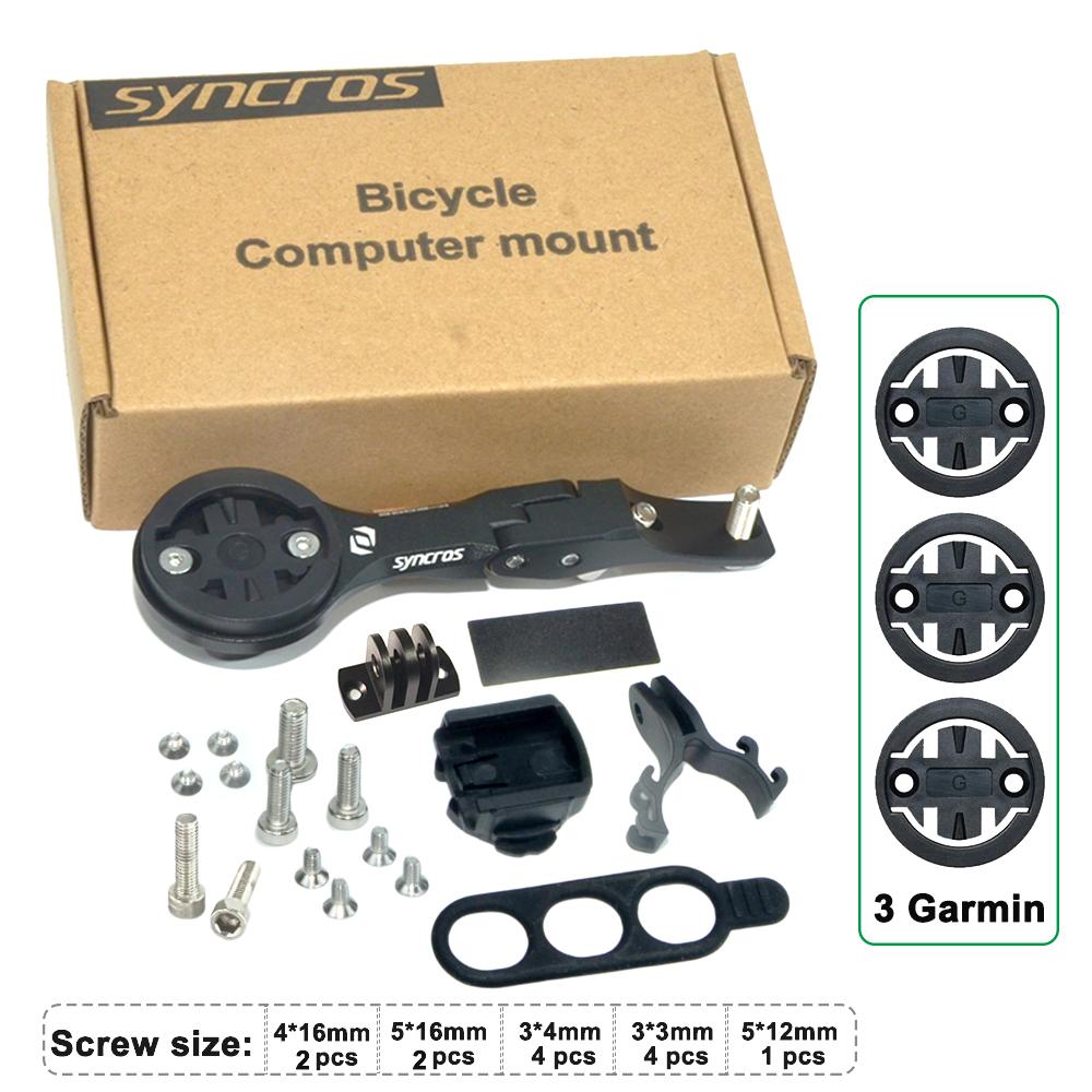 SYNCROS ADDICT RC Интегрированный рульКрепление для компьютера GPS/Garmin/Bryton/Wahoo Кронштейн CRESTON IC SL