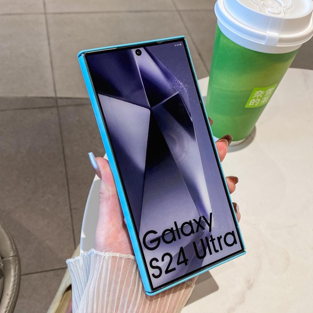 Роскошный Матовый Магнитный Чехол Для Телефона Magsafe Для Samsung Galaxy S25 Ultra S24 S23 Plus Ультратонкий PC Ударопрочный Бампер