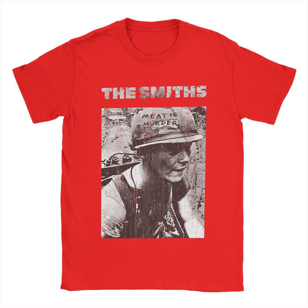 Мужские футболки The Smiths Meat Is Murder, 100% хлопок, новинка, футболка с коротким рукавом и круглым вырезом, классические футболки