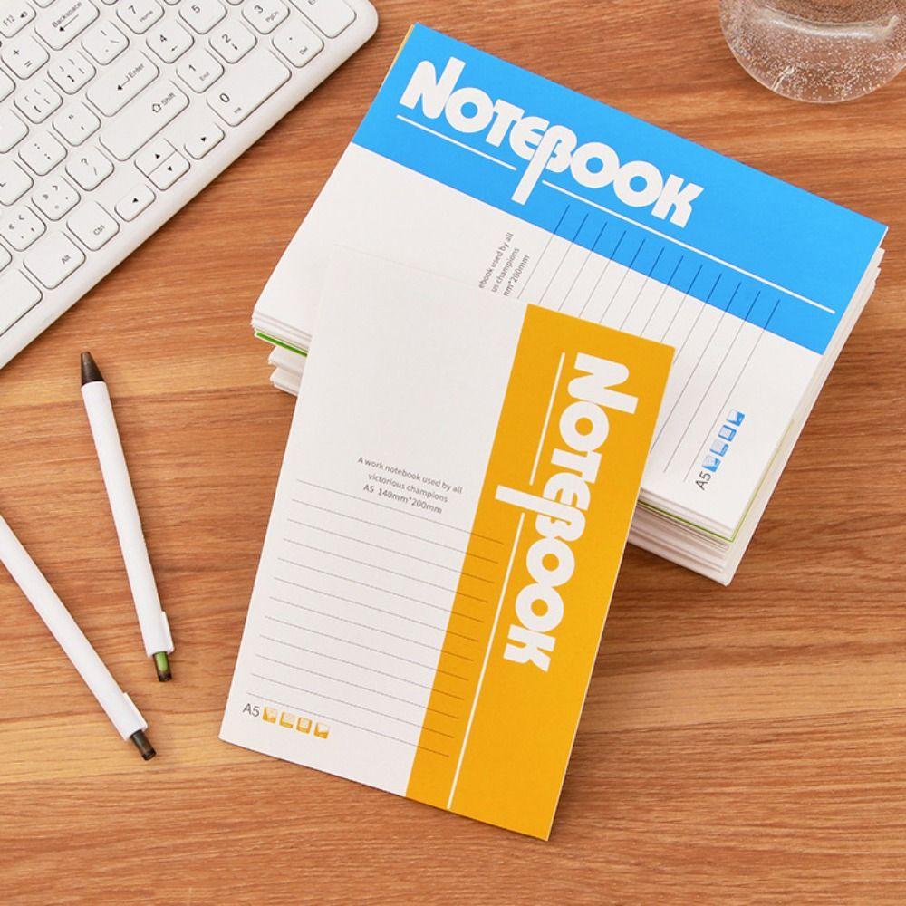 Thick Lined A5 Notebook Planner School Stationery High Quality Notepad  Gifts