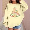 Children's Fashionable Casual Long-sleeved Loose Christmas Print Pullover Sweatshirt