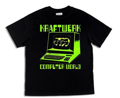 2025 Craft Rock Kraftwerk Электростанция Группа Принтованная футболка Чистый Тяжелый Хип-Хоп Высококачественный Роскошный Бренд Продажа Популярный