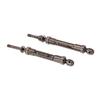 Drive Shafts 2Pcs Universal Rear Drive Shaft Drive Axle Transmission Shaft Sla 018 for 1/10 Slash 4X4 Hq727 Short Truck Model Car