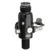 New 4500psi Paintball Valve Regulator Input HPA Air Tank Regulator Output 1800psi 5/8''''-18UNF Threads Black