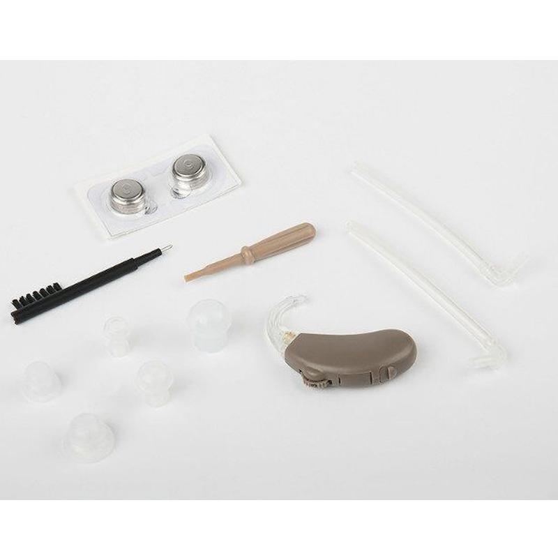 Цифровой карманный слуховой аппарат Siemens для умеренной и тяжелой потери слуха. Слуховые аппараты высокой мощности S-203. Бесплатная доставка в США, Испанию.