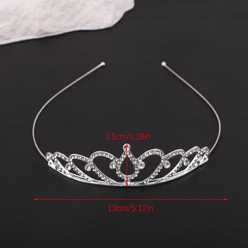 Women New Sweet Wind Princess Tiara Birthday Party Crown For Performance Party Decorative Crown