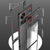 Пружинный зажим Высокопрочный алюминиевый корпус Для ZTE Nubia Z70 Z70s Ultra Сплав Металлическая защита объектива Полная защита Матовая задняя крышка