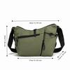 Thickened Water Bottle Messenger Bag Multi Pocket Single Shoulder Bag  Daily Use