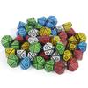 D10(00-90) Dice Polyhedral Dice for DND Party Board Games, 10PCS D10 Multi-sided Dice