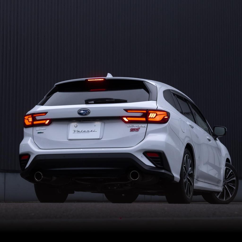 Светодиодный стоп-сигнал Valenti Jewel, тип 1 для Subaru, сертифицирован по стандарту безопасности освещения, Levorg/Layback/Forester, дымчатый/черный хром, соответствует,