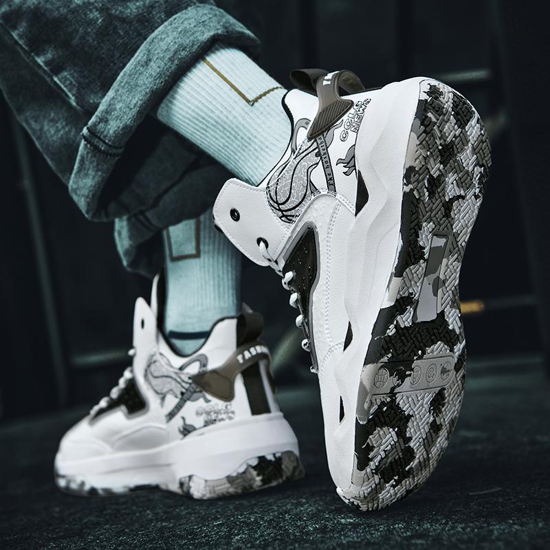 Баскетбольные бутсы унисекс 36-45, высококачественная молодежная кожаная нескользящая баскетбольная спортивная мужская обувь