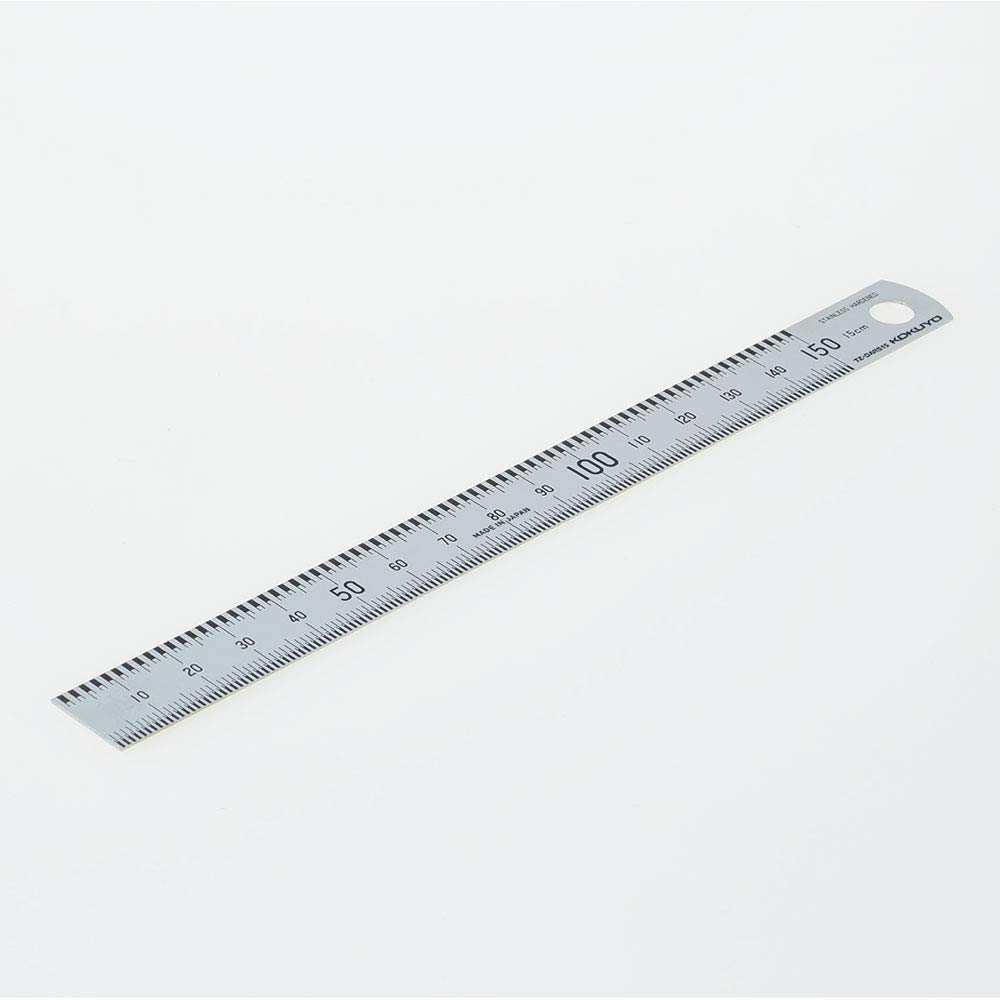 KOKUYO Ruler Real Ruler 15cm Stainless Steel TZ-DARS15