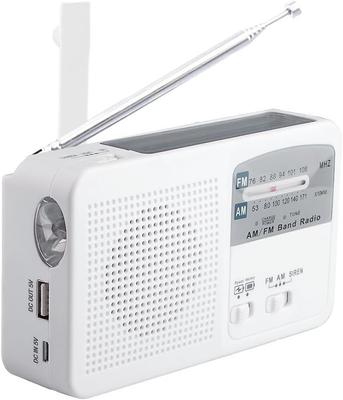 Fsjun Портативное аварийное FM AM 500 мАч Широкий FM Заряжает Питание IPX3 Для улицы Включает Японскую Инструкцию Радио и Совместимое, Высокая Емкость