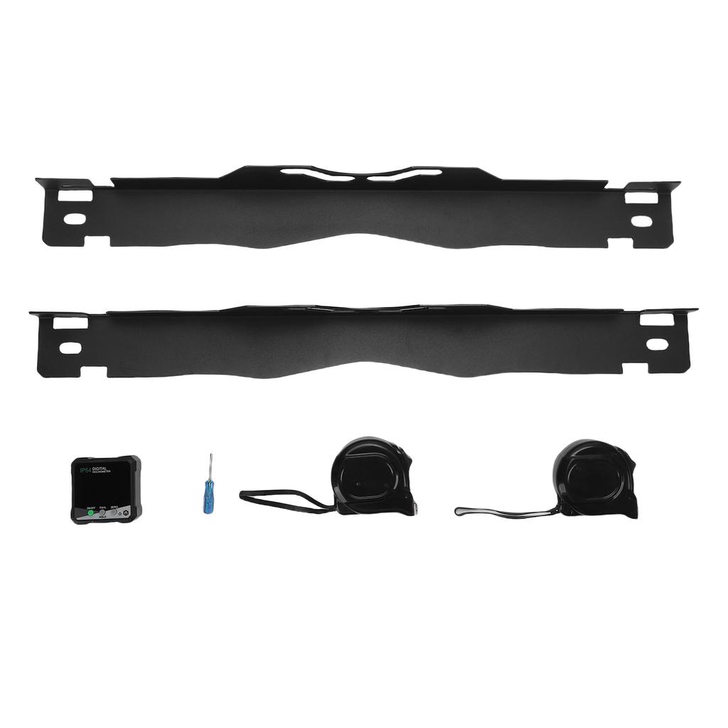 Wheel Alignment Tool Kit Accurate Measurement Automotive Toe Alignment Tool Plate with 2 Tape Measures 1 Digital Angle