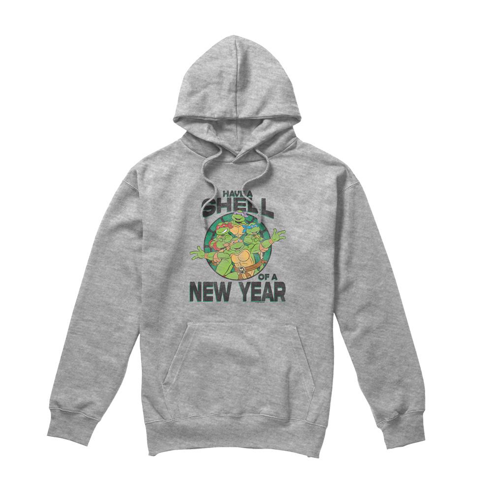Teenage Mutant Ninja Turtles Mens Shell Of A New Year Hoodie