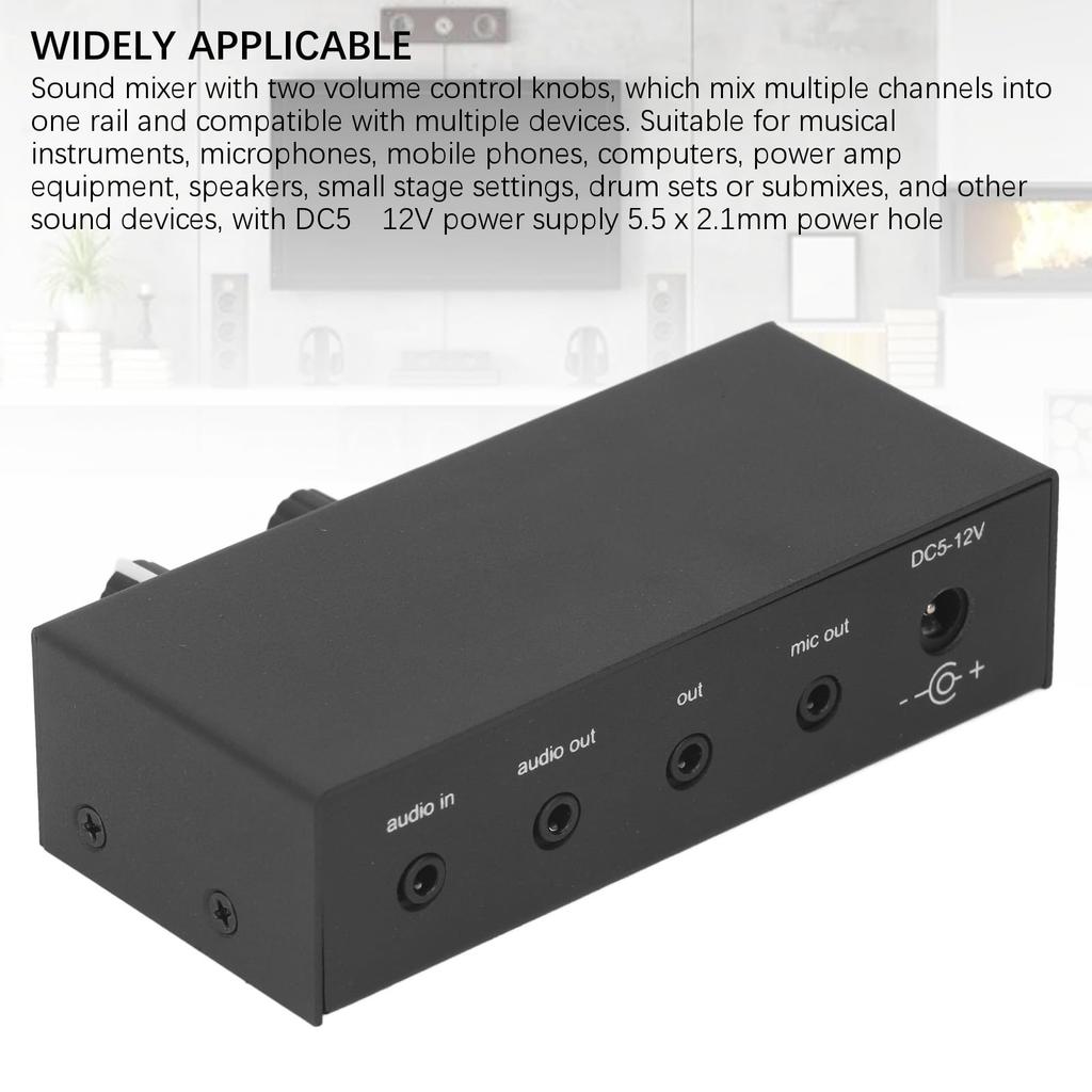 Стереозвук Маленький микрофон Наушники Фонокорректор Проигрыватель Виниловых Пластинок Предусилитель для Настольной Звуковой Системы с Независимой Ручкой и Предусилителем Источника Питания,