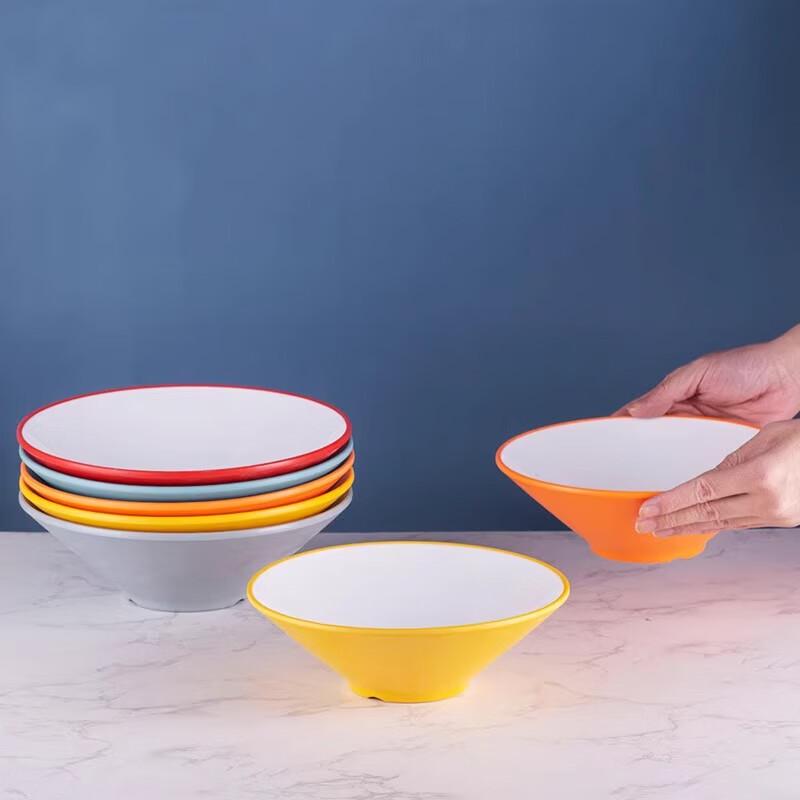 Durable A5 Melamine Noodle Soup Bowl