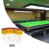 6 Pieces Billiards Net Bags Pool Table Pocket Nets Snooker Accessories Drop
