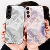 Счастливая бабочка Картина Для Samsung S26 S22 S8 S9 S10 S20 Ultra S21 Pro S22 Plus S23 FE S24Ultra S25 Edge S24+ Стеклянный Чехол Для Телефона