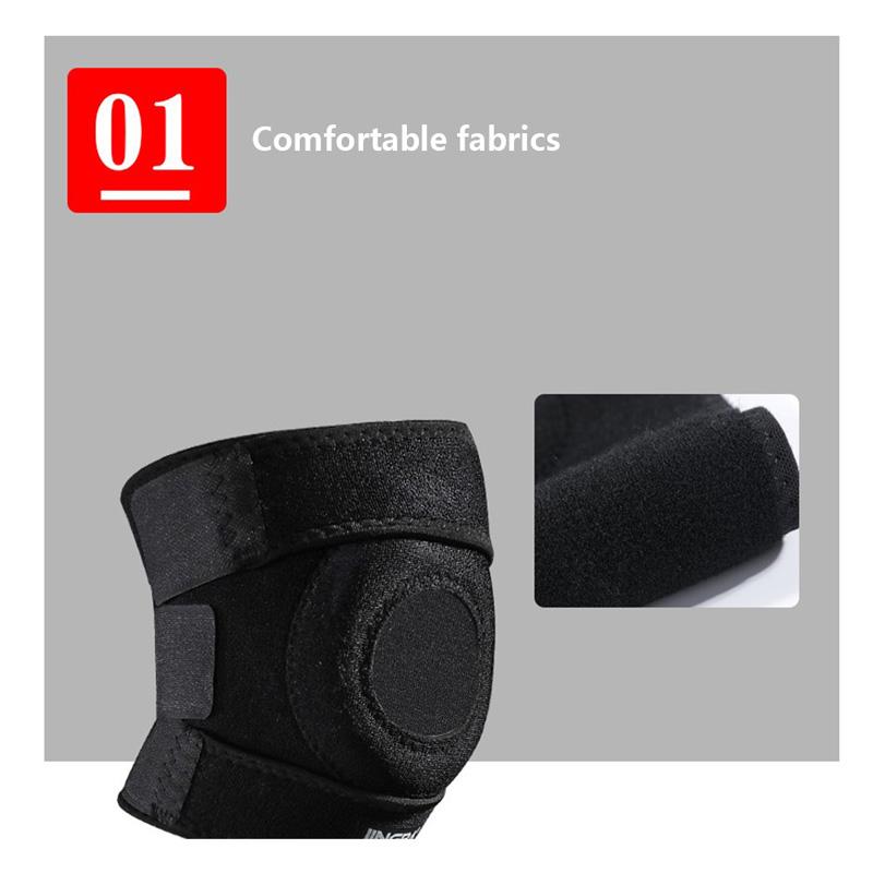 1Pcs Compression Knee Pads Knee Support Brace Sports Workout Protective Gear