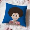 cartoon Pop Man Cushion Cover Premium Comfort Reversible Pillow Cove -Two in One Design for Any Room & Car Interior