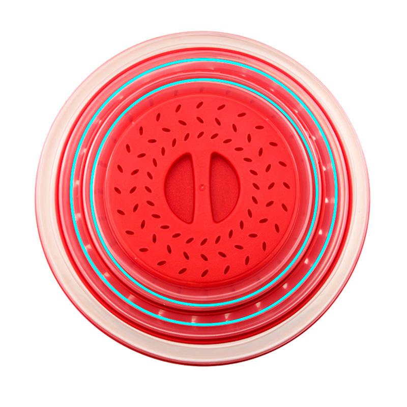 Microwave Splatter Guard & Silicone Folding Cover - Multi-Size, Fresh-Keeping & Heat-Resistant