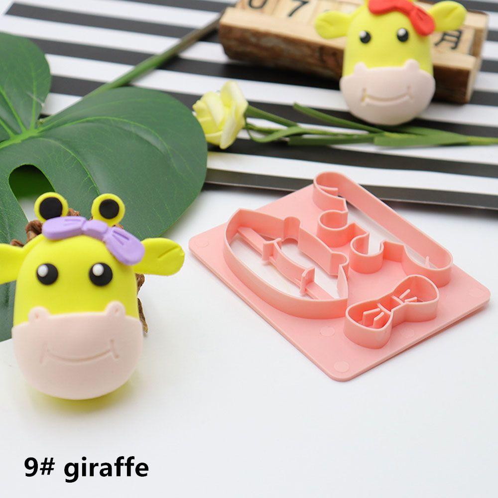 Plastic Cooking Supplementary Pasta Mould Set Food Moulds Cute Cartoon Dough Steamed Buns