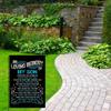 1pc In Loving Memory of My Son Garden Flag - Linen, 30.48x45.72 cm, Cemetery Outdoor Decor